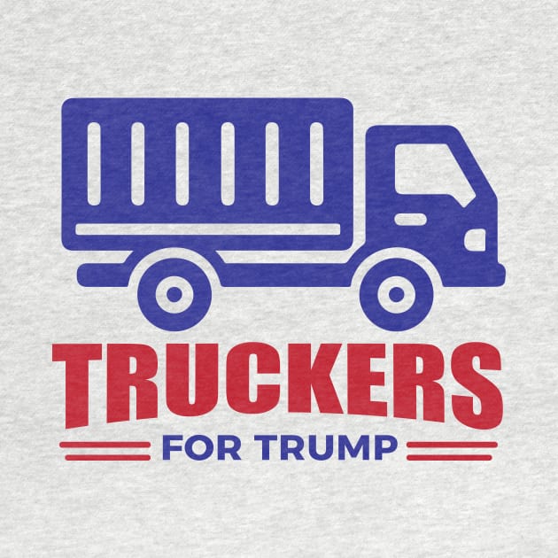 Truckers For Trump by CreativeSage